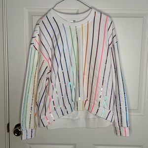 Queen of sparkles sweat shirt